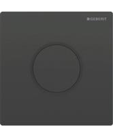 Bedieningsplaat Geberit Type 10 Met Batterijvoeding Round Mat Zwart