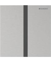 Bedieningsplaat Geberit Type 40 Met Batterijvoeding Sqaure Easy To Clean Geborsteld RVS