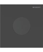 Bedieningsplaat Geberit Type 40 Met Batterijvoeding Round Easy To Clean Mat Zwart
