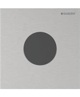 Bedieningsplaat Geberit Type 40 Met Batterijvoeding Round Easy To Clean Geborsteld RVS