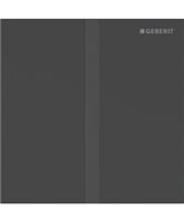 Bedieningsplaat Geberit Type 40 230V Square Easy To Clean Mat Zwart