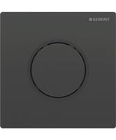 Bedieningsplaat Geberit Type 10 Pneumatisch Round Zwart