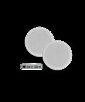 Wifi-Audiosysteem Aquasound (Airplay + Dlna) 30 Watt, Incl Jazz Sauna Speakers 135 mm 230V/12V, Lan 