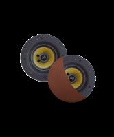 Speakerset Aquasound Zumba 100W (0,75 Draaibare Tweeter), Rond 226 mm, Diepte 81 mm, Randloos, Ipx4