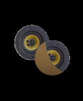 Speakerset Aquasound Zumba 100W (0,75 Draaibare Tweeter) Rond 226 mm, Diepte 81 mm, Randloos, Ipx4,