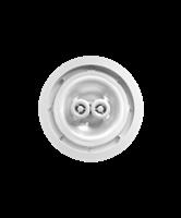 Speaker Aquasound Samba-Dt (Single Stereo) Vochtbestendig, Rond 230 mm Wit