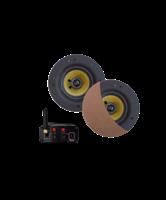 Bluetooth Audiosysteem Aquasound (50 Watt / Bt4.0 / Auto-Aux) Met Samba Speakerset 230V/12V Brushed 