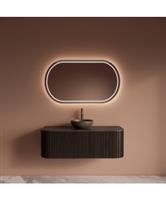 Badkamermeubelset Gliss Design Alluro 120 cm Ebony