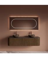 Badkamermeubelset Gliss Design Alluro 160 cm Castle Brown