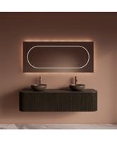 Badkamermeubelset Gliss Design Alluro 160 cm Charcoal