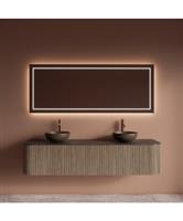 Badkamermeubelset Gliss Design Alluro 180 cm Corn Silk