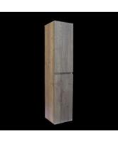 Kolomkast Sanilux Trendline Met Greeplijst Korpus 160x35x35 Cm Tabak Oak