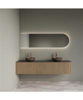 Badkamermeubelset Gliss Design Alluro 180 cm Links Mist