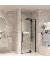 Nisdeur Set Sanivo Vigo 80x200 Mat Zwart