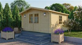 Blokhut - Tuinhuis Gunda | 40 mm | vuren 