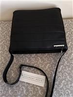 Zwarte Trendy Grote Schoudertas Laurent David