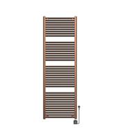 Elektrische Radiator Wiesbaden Elara 181.7x60 Cm Smart Wifi Geborsteld Brons Koper PVD