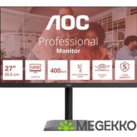 AOC Professional U27E4CV 27  4K IPS Monitor