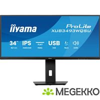 Iiyama ProLite XUB3493WQSU-B6 34  UltraWide Quad HD 120Hz IPS Monitor