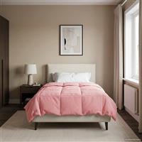 vidaXL Zomer Dekbed Gekwilt Roze 140 x 200 cm Microfiber