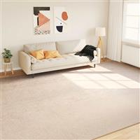 vidaXL Vloerkleed Print Crème 400 × 300 cm Polyester en PVC