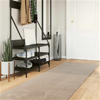 vidaXL Vloerkleden Rechthoekig HUARTE Zand 500 x 80 cm Polyester