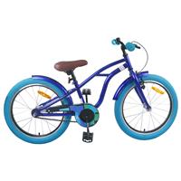 vidaXL Kinderfiets 20 Inch voor 6-11 jaar oud Donkerblauw