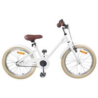 vidaXL Kinderfiets 20 Inch voor 6-11 jaar oud Wit