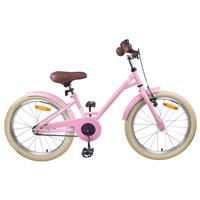 vidaXL Kinderfiets 20 Inch voor 6-11 jaar oud Lichtroze