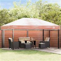 vidaXL Gazebo Dekking Vervanging Doorzichtig 400 x 300 x 32 cm PVC