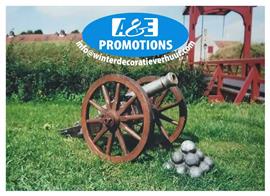 huur middeleeuwse props schandblok kanon etc.