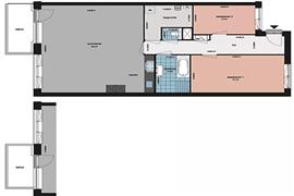 Appartement Gaasterlandstraat in Amsterdam