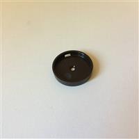 Quickclick vilt houder Bruin  4stuks