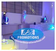 verhuur winter edition aankleding arctic leuven