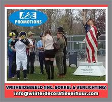 verhuur USA vrijheidsbeeld prop basketbal spel