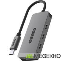 Sitecom USB-C to 4x USB-C 10Gbps Hub