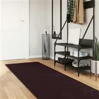 vidaXL Vloerkleedloper MARSA Antraciet 80 x 450 cm Polyester en PVC