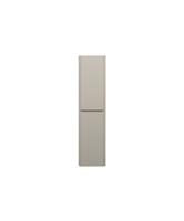 Kolomkast Wiesbaden Novira 160x40x35 cm Afgeronde Hoeken Mat Zand