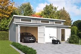 Nieuw garage Hawaii Incl. Wooden Doors
