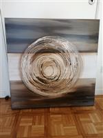 Zeer mooi canvas schilderij. HXB 80x80.