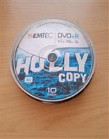 Sealed Cakebox Emtec Holly Copy 10 DVD+R