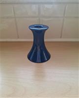Elegante Donkerblauwe Kandelaar voor 1 Kaars