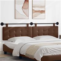 vidaXL Hangend Hoofdeinde Wandgemonteerd Nep Leer