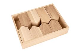 Plateau met houten huisjes (8)