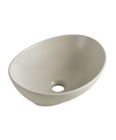 Waskom BWS Paro Ovaal 40x33x14,5 cm Keramiek Beige