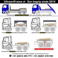  kistdrager t.b.v. uitvaart met een container auto