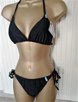 Mooie Zwarte Triangel Bikini - Small en Medium