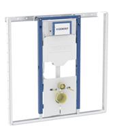 Wand-WC Geberit Duofix H112 cm Sigma 12 cm M.systeemprofiel Planchethoog
