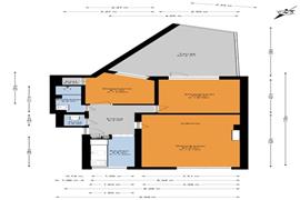 Appartement Admiraal de Ruyterweg in Rotterdam