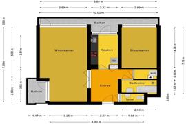 Appartement Hakfortlaan in Arnhem